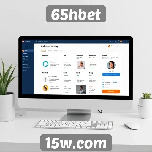 Interface do usuário e navegação no 65hbet